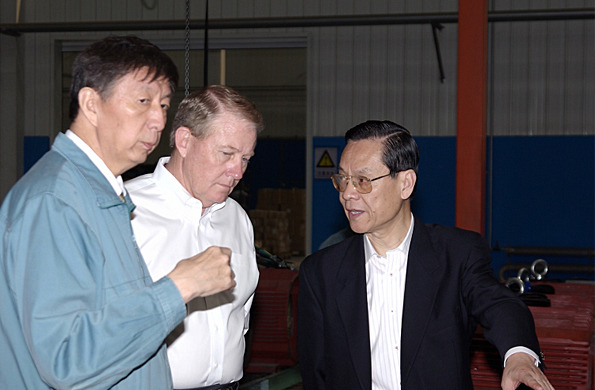 President of Regal-Beloit visited Hebei Electric Motor